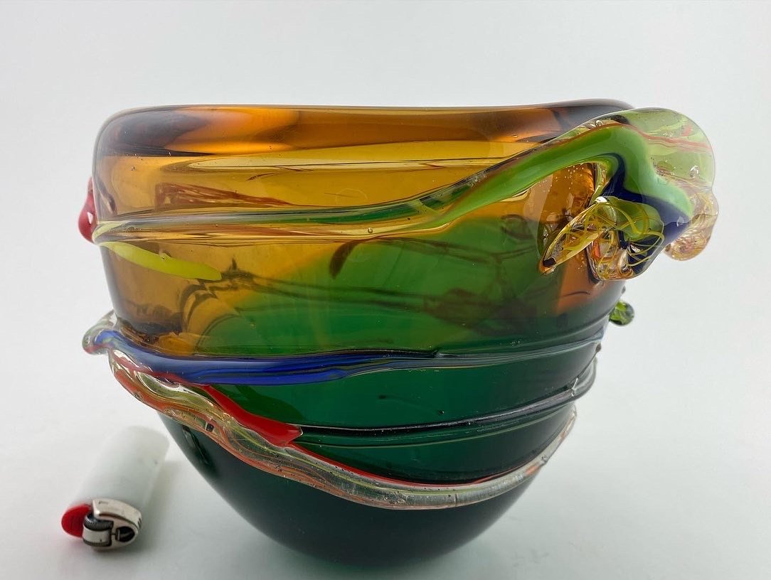 photograph of my own glass work