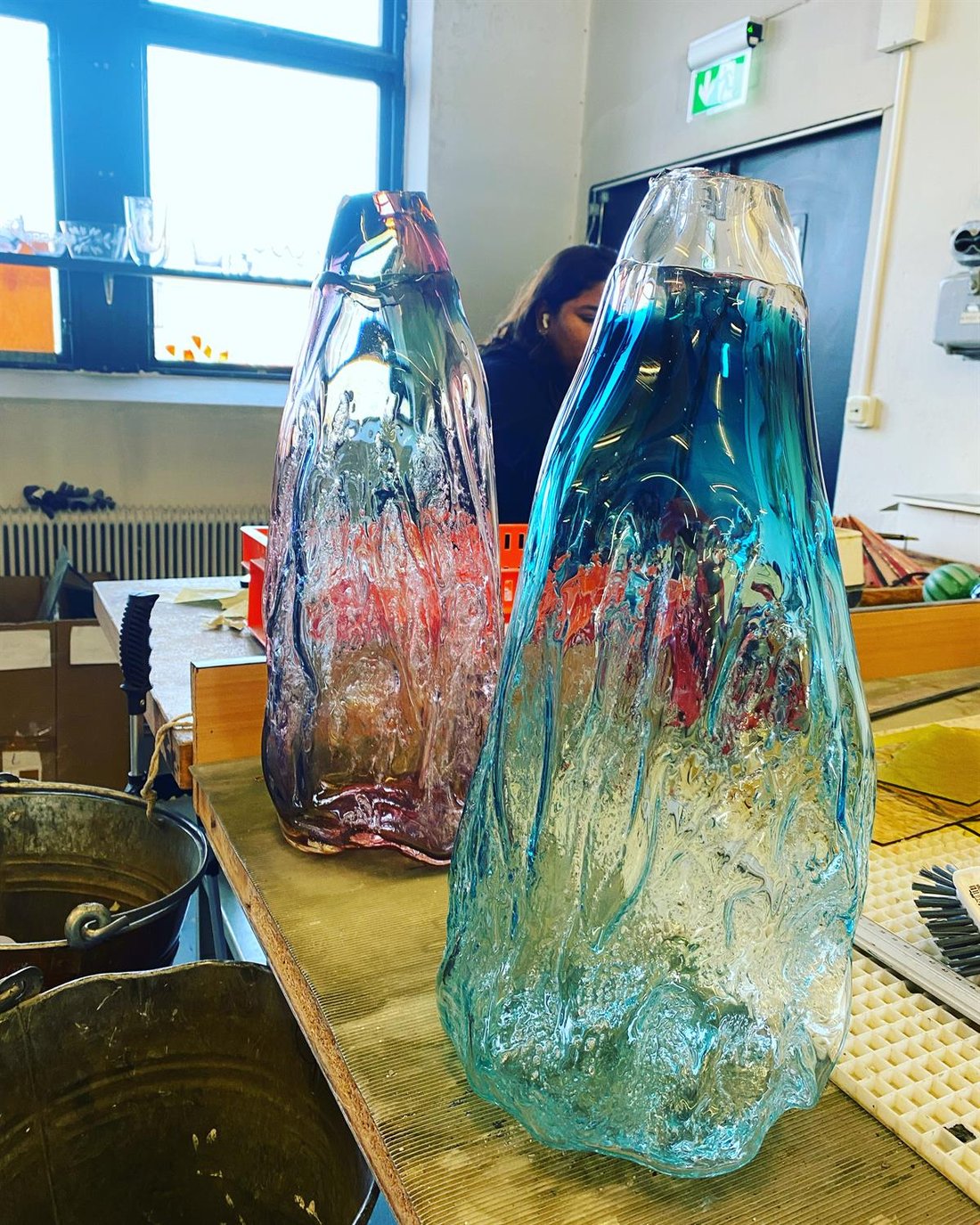 photograph of my own glass work
